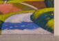 Preview: Abstrakte Landschaft von Eckart Schädrich als Orginal Öl bild  von der Kunst Gallerie einBild einRahmen Detailbild